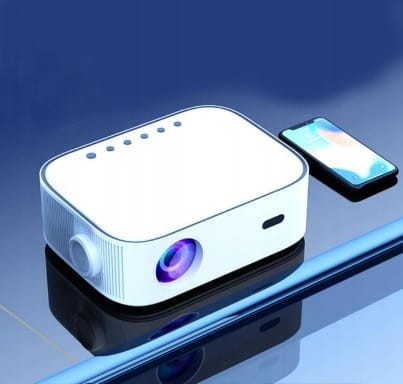 Projektor LED Projektor 4K Full HD 17400lm 580ansi 6000:1 220'' WiFi Airplay Miracast Bluetooth 5.1 Zenwire Yg550 - zdjęcie 4