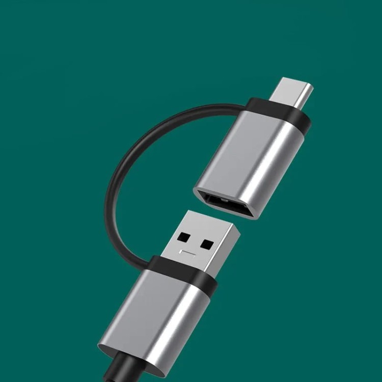HUB USB-C 7W1 Zenwire BS-HC502 - zdjęcie 7