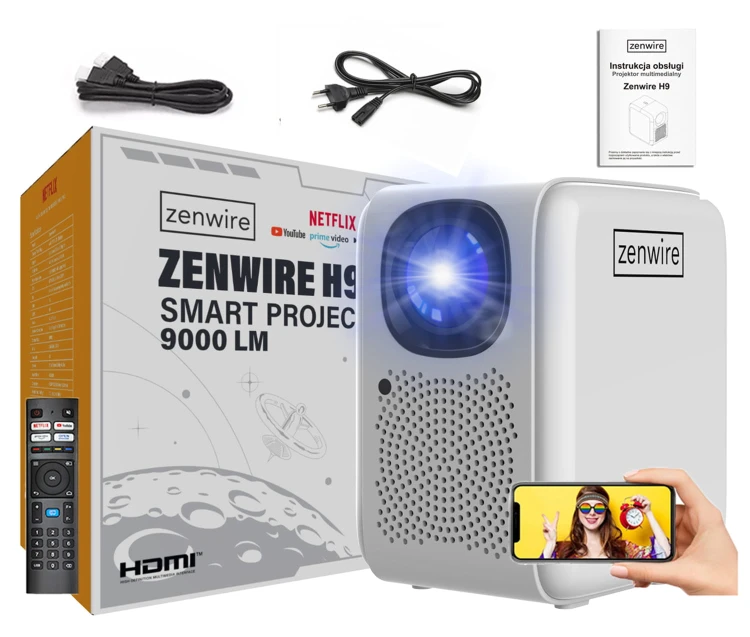Projektor Rzutnik Zenwire H9 - zdjęcie 1