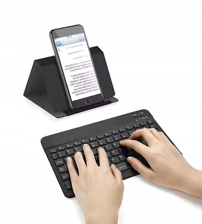 KLAWIATURA BEZPRZEWODOWA Bluetooth 5.0 do tabletu SLIM Uniwersalna Przenośna Zenwire WLK-620 - zdjęcie 2