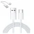 Kabel USB-A to USB-C Cable 2m Braided cable white ZC-17 - zdjęcie 1
