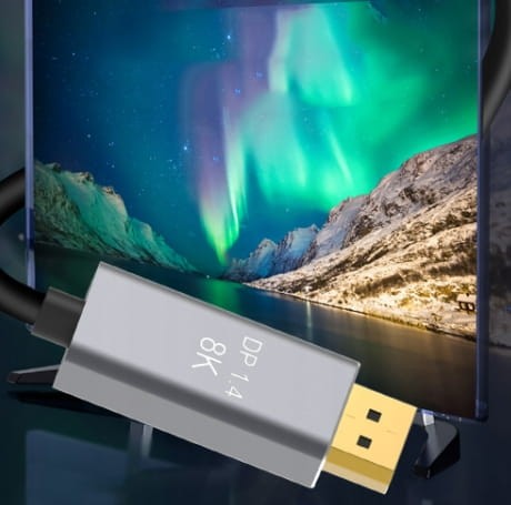 KABEL USB-C DisplayPort 8K 5K 4K Display Port MACBOOK Thunderbolt 3.0 /4.0 240Hz Zenwire ZC-1 - zdjęcie 6