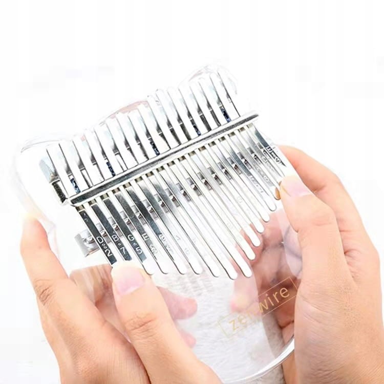 instrument kalimba klawiszowa akrylowa k-03a - zdjęcie 2